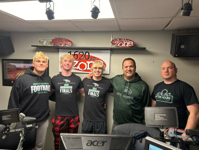 AfterHours1620's tweet photo. The Champs are here for a Friday in the Lounge!

6:30 -Class C1 Champs @Wahoo_Football Head Coach Chad Fox & Players @braylon1iversen @Jakescanlon154  & Sam Marxsen

7 - Class B Champs @SkuttCatholic Head Coach @Coach_Turman & Players @joseph_kolega @Papamiller_13 @goergehassenstab

PLUS.....
Rays to Omaha?
The Portal, Coaches, and National Signing Day
Trash Takes
Cryptic Crawford Tweets
Plus..
Greg McDermott is the reason every season.
https://t.co/oxd0f3iwSJ?