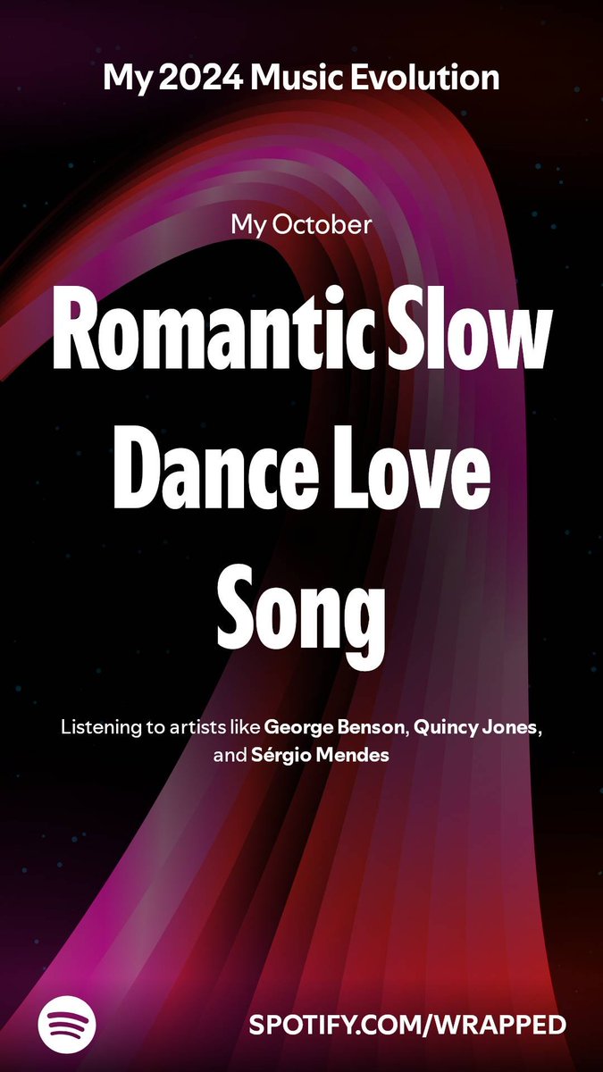 In October I was all about George Benson, Quincy Jones, and Sérgio Mendes. How did you evolve this year? #SpotifyWrapped 
open.spotify.com/wrapped/share/…