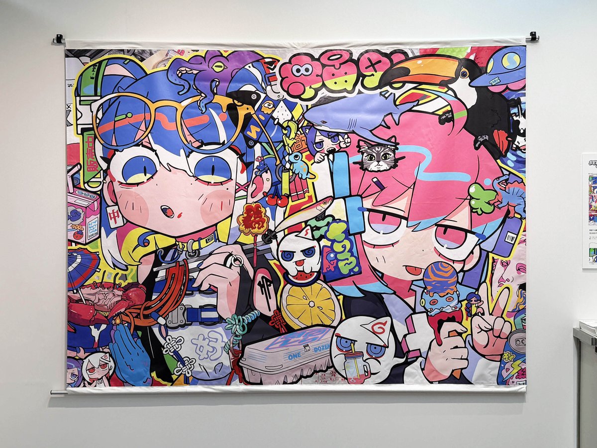 dotbag_nc's tweet photo. 寺田てら展へのご来場ありがとうございました。
展示作品「White Orange」「Chroma」のターポリン生地を裁断・縫製し、バッグにリメイクしていきます。
#寺田てら展 https://t.co/3egatIhKwT