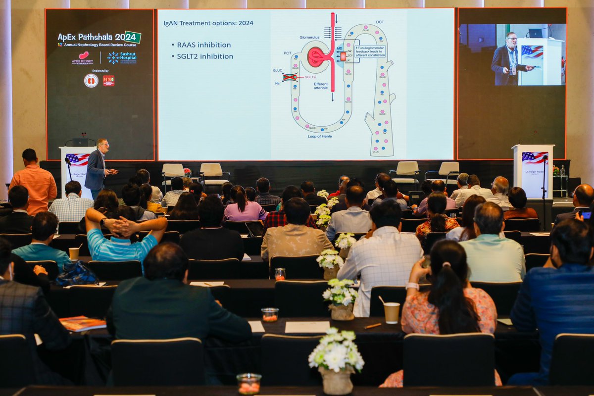 Prakash_Jeh's tweet photo. FULL HOUSE at 7:45 am for Dr. Roger Rodby's insightful talk on Glomerulonephritis at #ApExPathshala! The enthusiasm is palpable! #Glomerulonephritis #Nephrology #MedicalConference" https://t.co/zGaxFzhsc1
