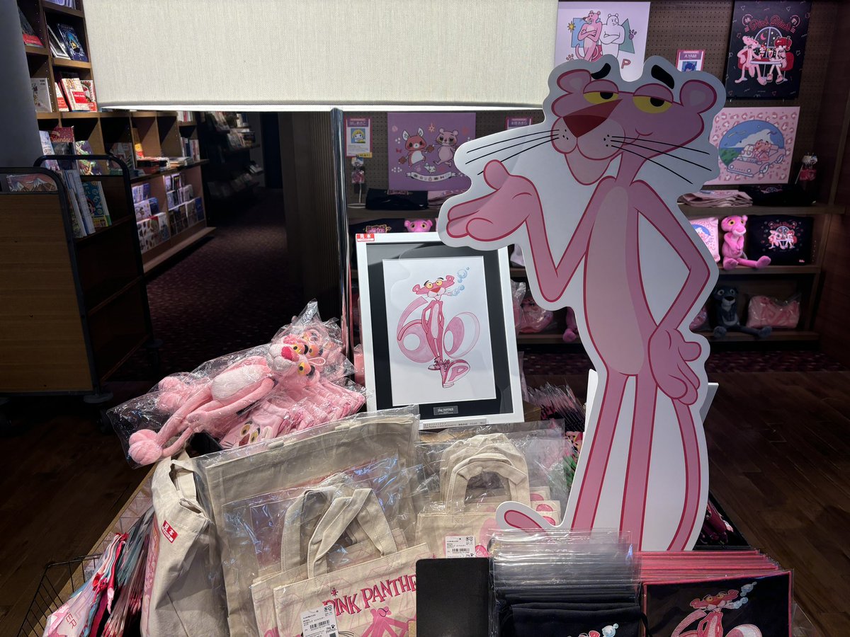 Celebrate 60 Years of the Pink Panther ピンクパンサー60周年のPOPUP