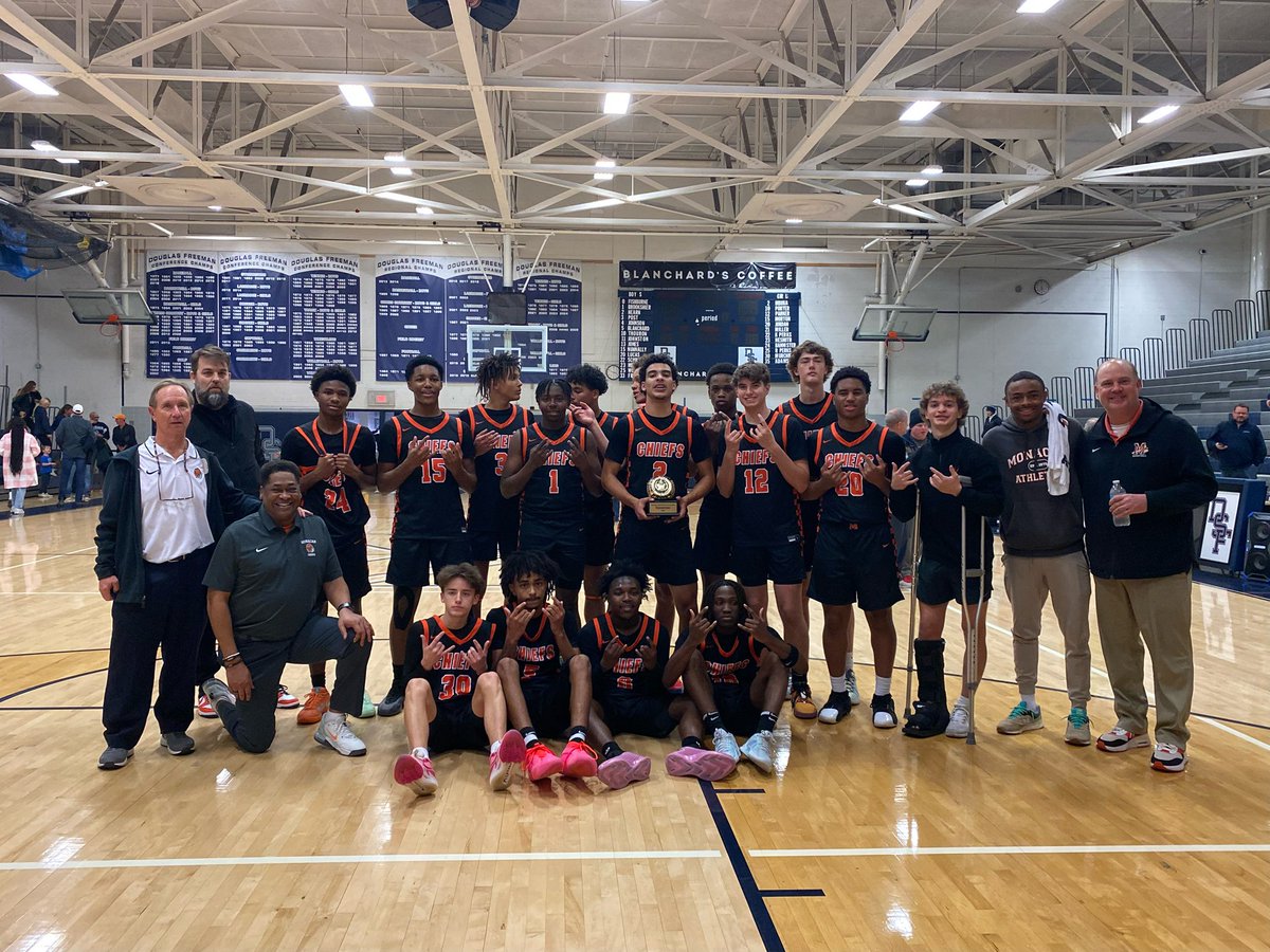 MonacanHoops's tweet photo. 🏀FINAL SCORE🏀

#Monacan 78
#Freeman 65

The Chiefs improve to 3-0 &amp; are the 2024 Freeman Basketball Invitational Champions!!

🔥Amare Cooper ‘26:  42 points &amp; 4stls
🔥Tai Bowler ‘26: 19 points &amp; 6rbs 

#ChiefPride #804Varsity @cfieldsports @804Varsity https://t.co/4Ancqf9Ihv