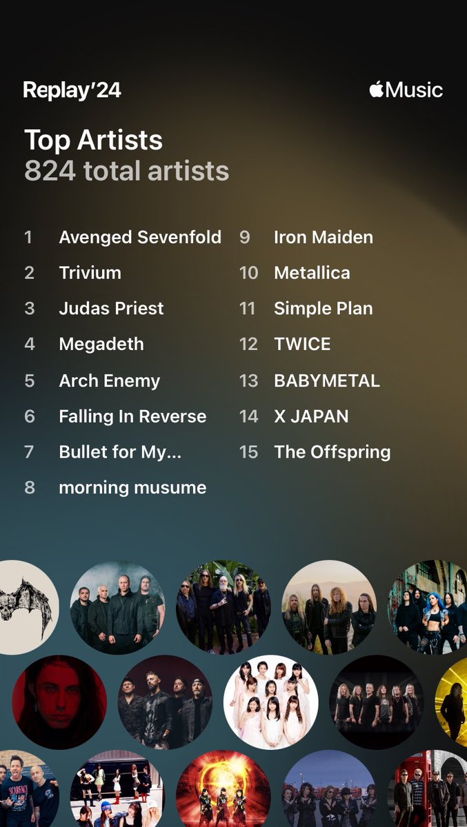 ManuelStora's tweet photo. @TheOfficialA7X had to be number one. Thank you for coming to South East Asia in 2024! And @TriviumOfficial In the top 3 for as long as I can remember. https://t.co/W4JHGRPjHd