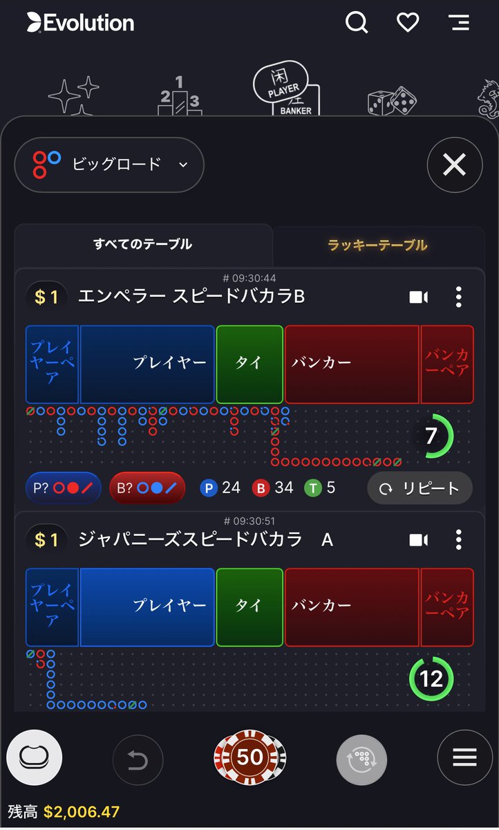 rouletter14's tweet photo. このテーブルやばない？ https://t.co/AGLMsp35Ai