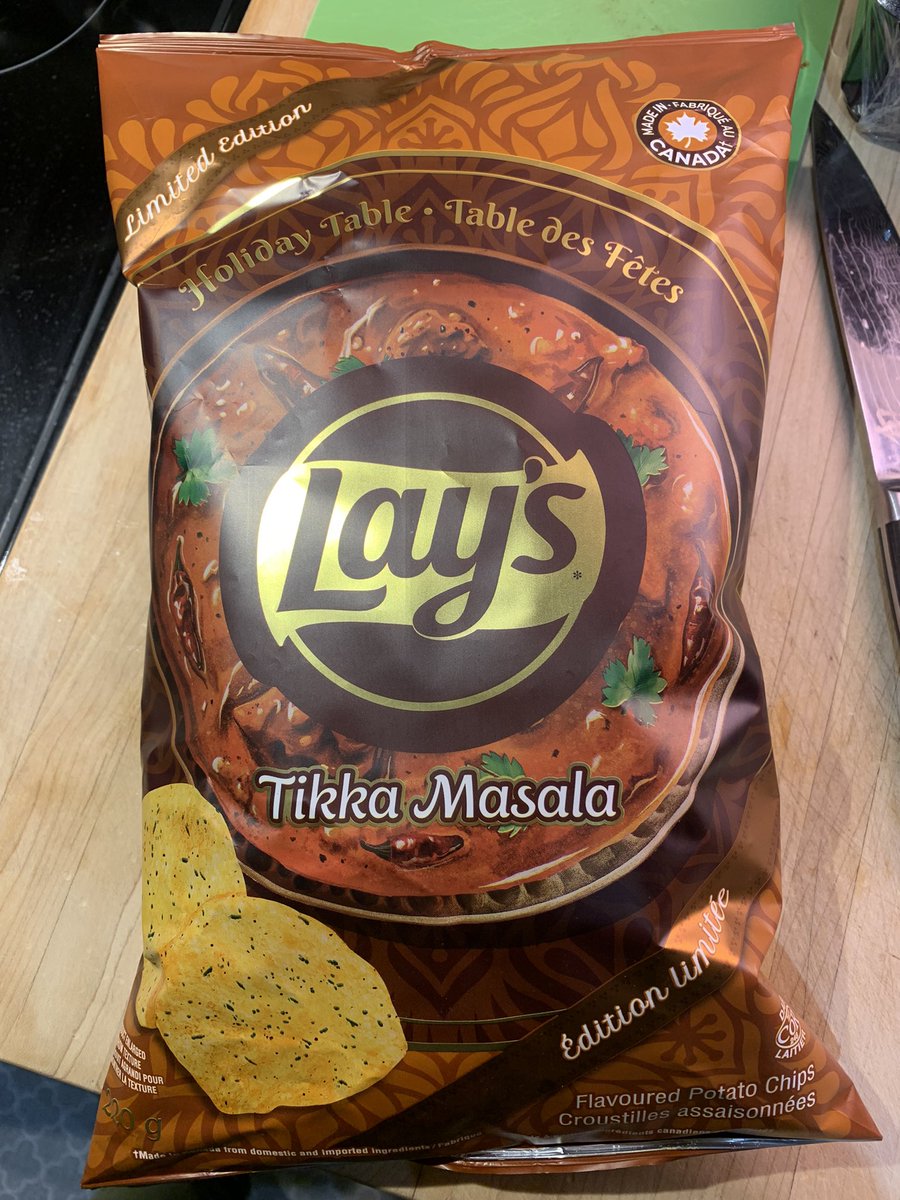 🚨 Chip Lover Alert

I repeat.

🚨 Chip Lover Alert

Limited Edition - Holiday Table

Tikka Masala 

They taste as good as the bag looks.
#ad