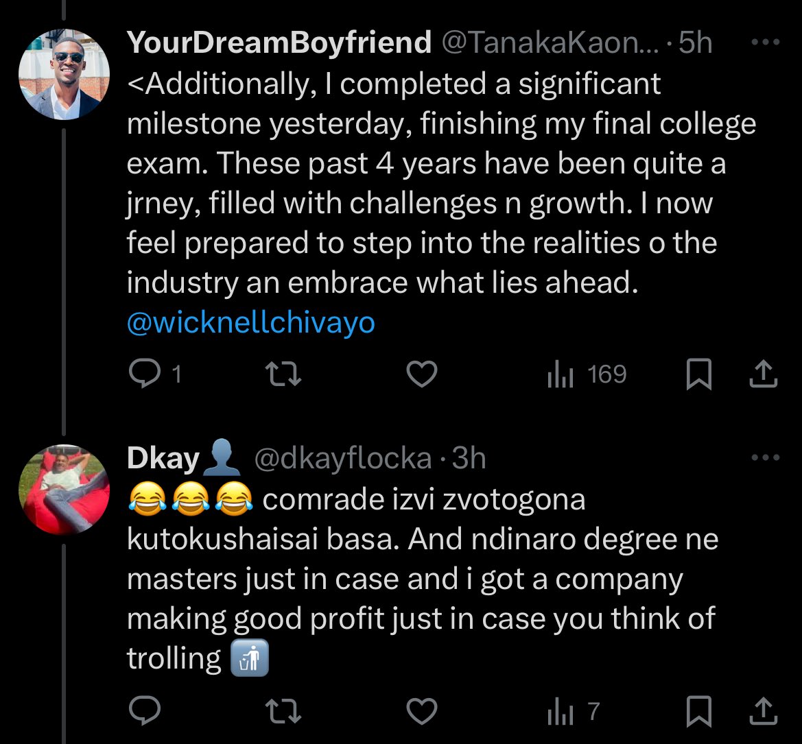 dkayflocka's tweet photo. @TanakaKaondera @wicknellchivayo Where it written celebrating your birthday? Yes i celebrated not tagging a scammer….soon or later you’ll realise that the same person you’re tagging is part of the problem https://t.co/dXMkorvKcn