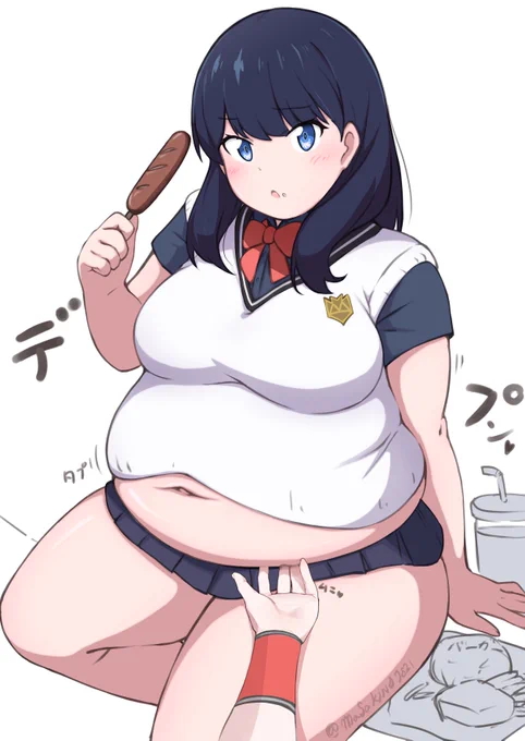 ぽっちゃりな六花……柔らかい//// 