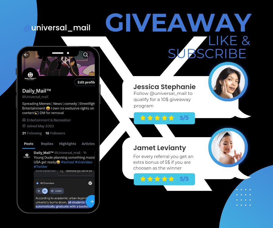 Daily_Mail™ (@Universal_mail) / Posts / X