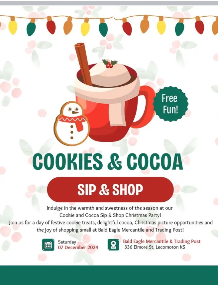JerryChapin2's tweet photo. Santa will be in Lecompton Saturday at 6pm https://t.co/myKFVUqT6r
