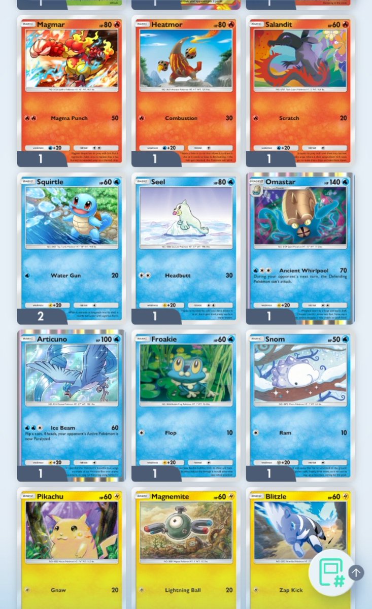 Thadudette's tweet photo. New to Pokemon Pocket and I can't be the only one who feels like I can smell this app? https://t.co/ckK7Hx0WEL