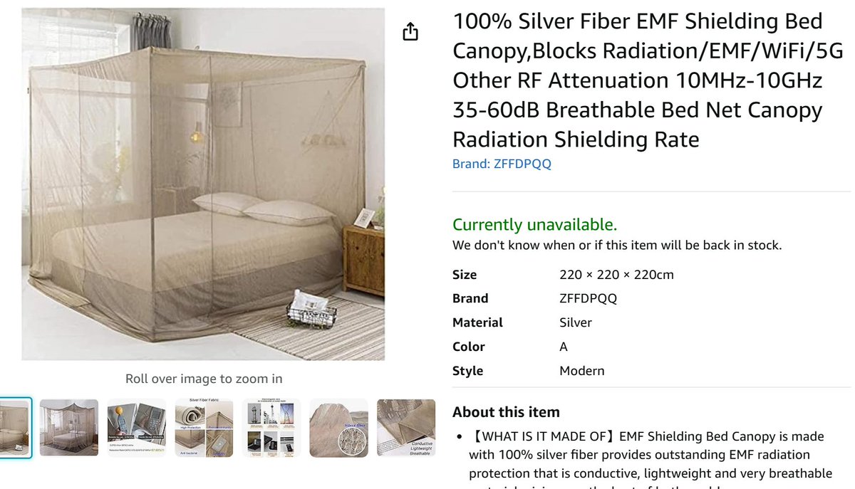 BrianGPowell's tweet image. #EMF resistant paint can be used on houses or rooms 
#EMFMeters ought to be used+it&apos;s easy to find if you&apos;re under attack or subjecting yourself to unhealthy levels thru household appliances etc
There&apos;s lots of #EMF blocking clothes now
Bought one of these--but they&apos;re expensive:
