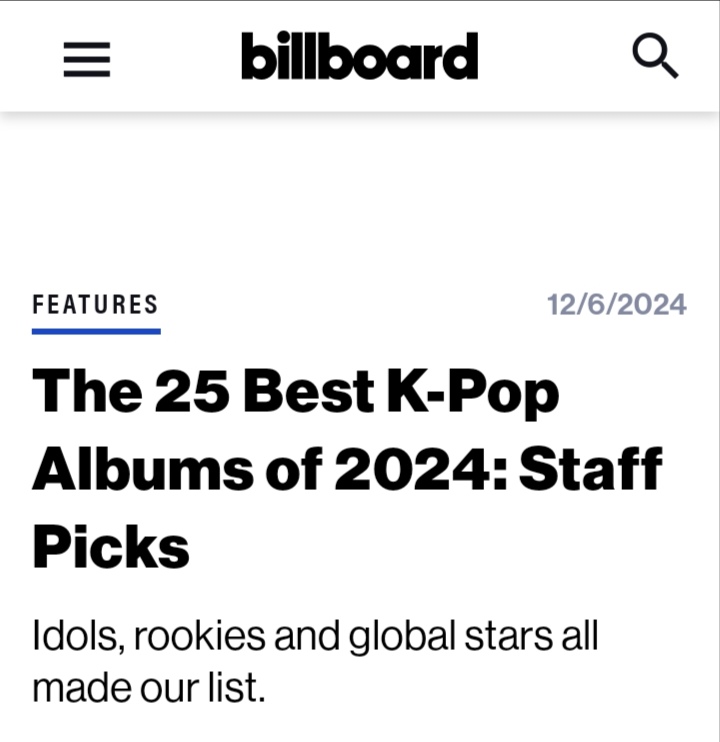 ELCAPITXN_FP's tweet photo. @billboard <THE 25 BEST K-POP ALBUMS of 2024>
@elcapitxxn participated in
(4)@plave_official #way4luv and FROM
(6)@triplescosmos #GirlsNeverDie and "S"
(12) @official_artms #Virtual_Angel and URL
(15) @ZB1_official #Solar_Power and #SundayRIDE
(17) @ENHYPEN #highway1009 https://t.co/TbutSosGMd