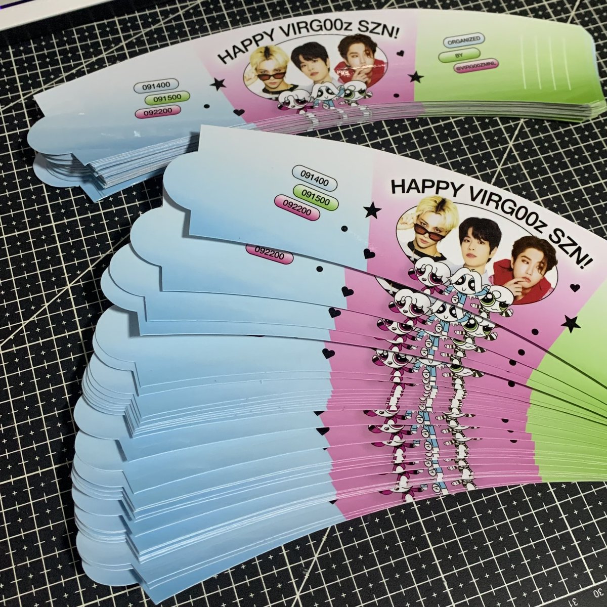 WE ARE ACCEPTING ORDERS 🌤️ 

✨ we specialize on stickers !

- 1-2 week processing, RUSH available
- for more infos, please refer to the pinned post.

samples #gomawoahcreates 

t. wts lfb lf looking for printing services photocards hand banners stickers cupsleeve