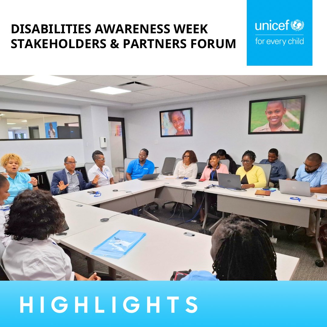 As part of Disabilities Awareness Week, the Stakeholders &amp; Partners Forum was a success! 🎉 

Members of the disabilities sector were introduced to the new <a href="/JCPDJA/">Jamaica Council for Persons with Disabilities</a> Information System and had the chance to test the prototype mobile app developed with the support of UNICEF.📱