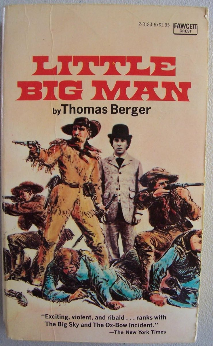 hokkaidomarkett's tweet photo. Little Big Man by Thomas Berger  https://t.co/ohUNZt1sCM  #WESTERN #BOOKS  #BOOKSHOP #HOKKAIDO #RIBALD #SALTY #HUMOR https://t.co/Ijxqgk0L7g