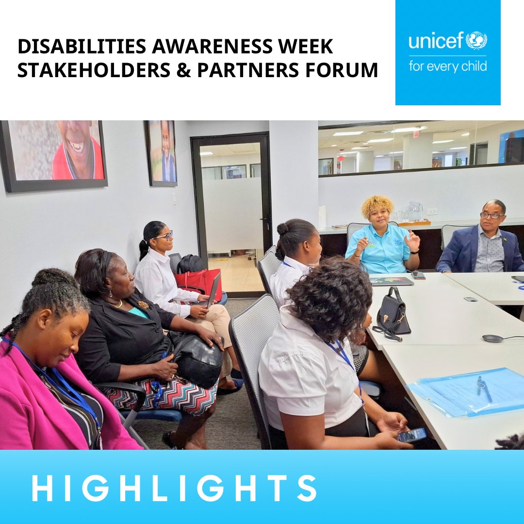 UNICEF has been working with the JCPD to modernize services within the social protection system for persons with disabilities to ensure a more inclusive future. 

#DisabilitiesAwarenessWeek 
#InclusionMatters