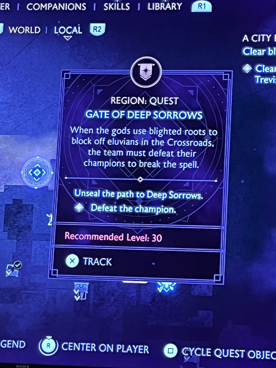 teddythot's tweet image. omg they updated the treviso champion quest to say recommended level 30 😭