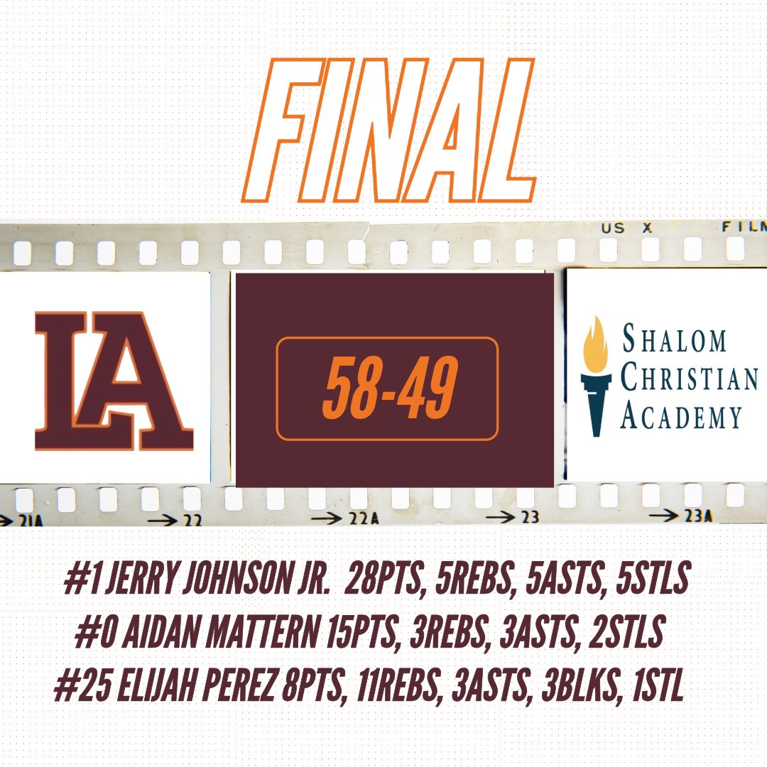 LAPCSboysbb's tweet photo. Final from High Point Baptist Tip-Off Tournament. Round 1 🏀
#goleones 🦁 https://t.co/wvyU4AdGfM