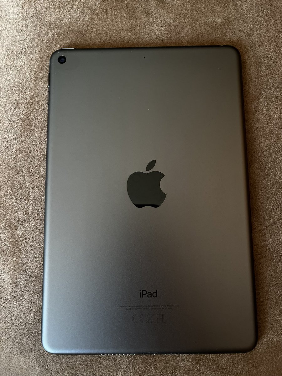 Alita_20's tweet photo. Vendo IPad mini 5 de 64gb en excelente estado. Está actualizado a IOS 18.1 Entrego con cargador y una funda. $4,500 @En_laDelValle https://t.co/k2zIliXTnX