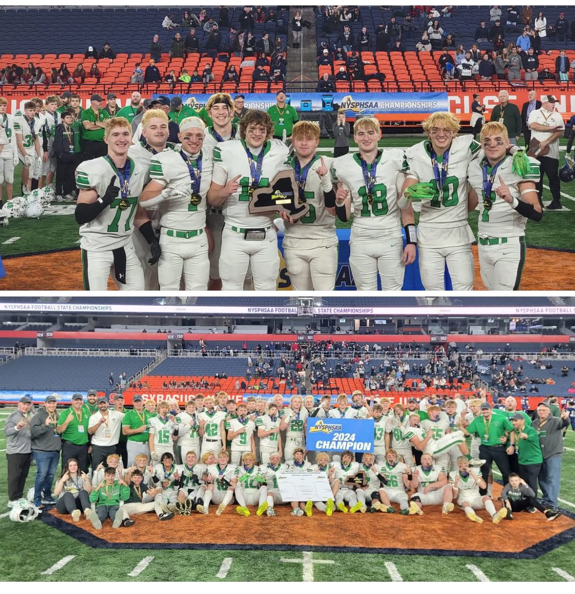 CSPrunners's tweet image. Congrats @CSPfootball on your Championship win!