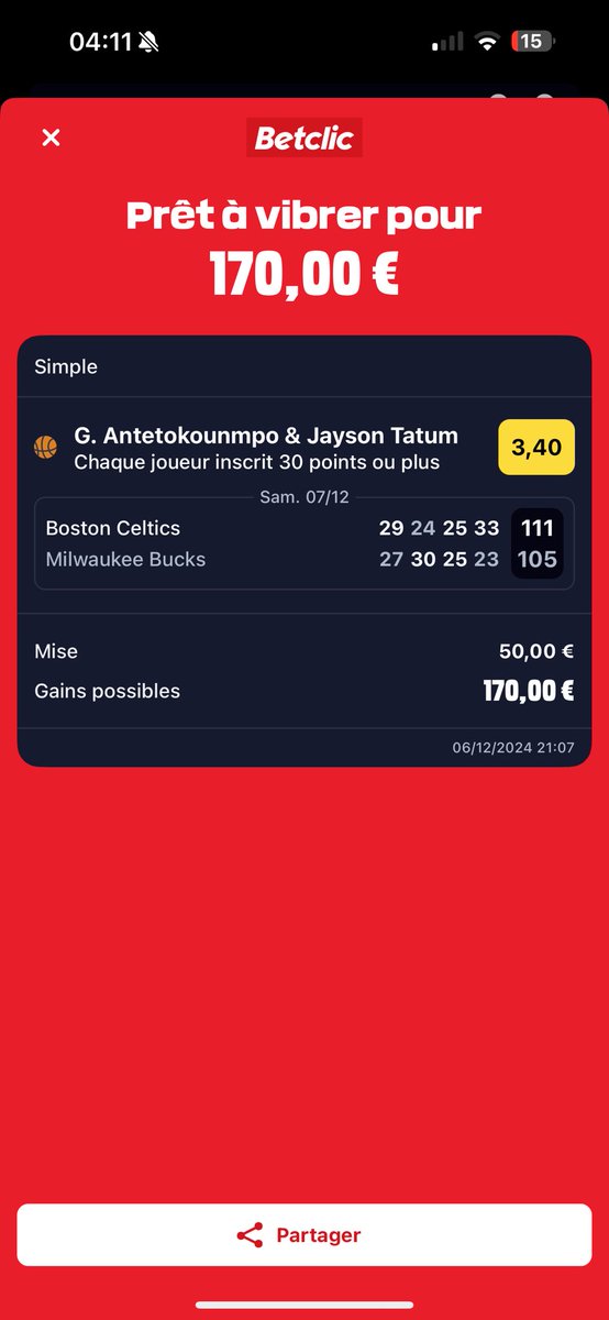 PplLilian's tweet photo. @QrsBetting Giannissss sur le fil il m’a fait peur avec son dernier lancer franc purée https://t.co/7DoAub39He