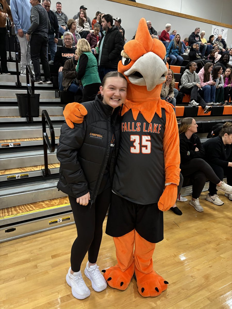 Extremely grateful for ⁦<a href="/flaathletics/">Falls Lake Athletics</a>⁩ honoring ⁦<a href="/emersonfaith9/">Emerson Thompson</a>⁩ &amp; retiring her jersey at homecoming tonight ❗️#13❗️Thank you as well ⁦<a href="/westp5/">Weston Pearson</a>⁩.Best AD ever! Em, you were a legend on the court &amp; even better person off the court. Forever a Firebird 🧡🧡🧡