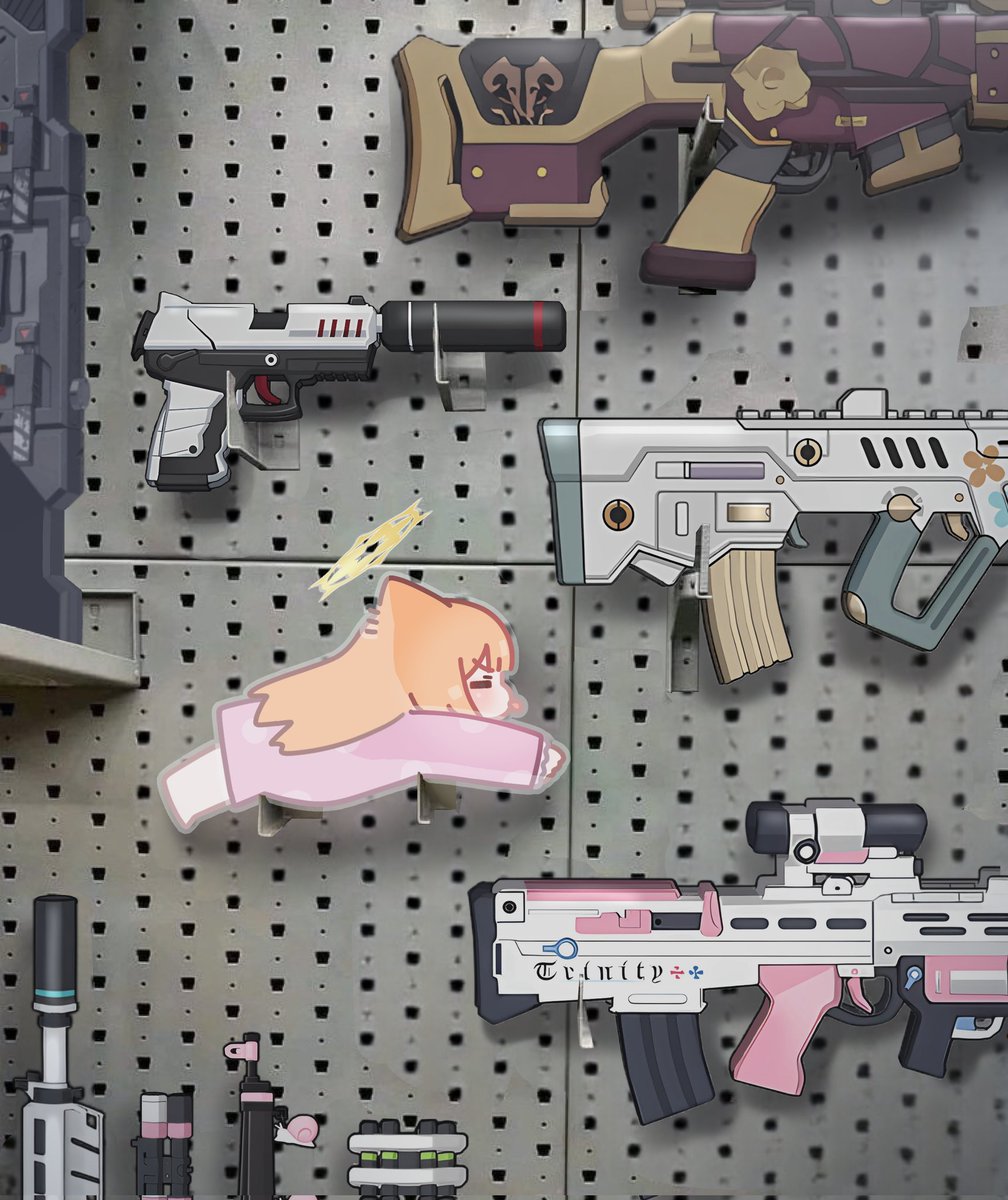 horuhara's tweet image. Which gun would you choose?🤭🤭🤭

#ブルアカ