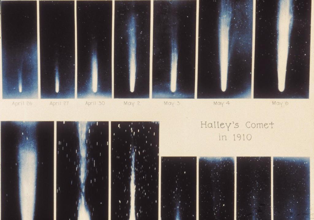 ⠀
⠀⠀⊹ ׄ🪐 ❜ Halley's Comet Head &amp; Tails, 1910
⠀