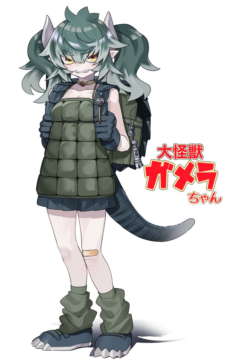 #ガメラ #擬人化 
昭和ガメラシリーズの大怪獣ガメラを擬人化しました! 