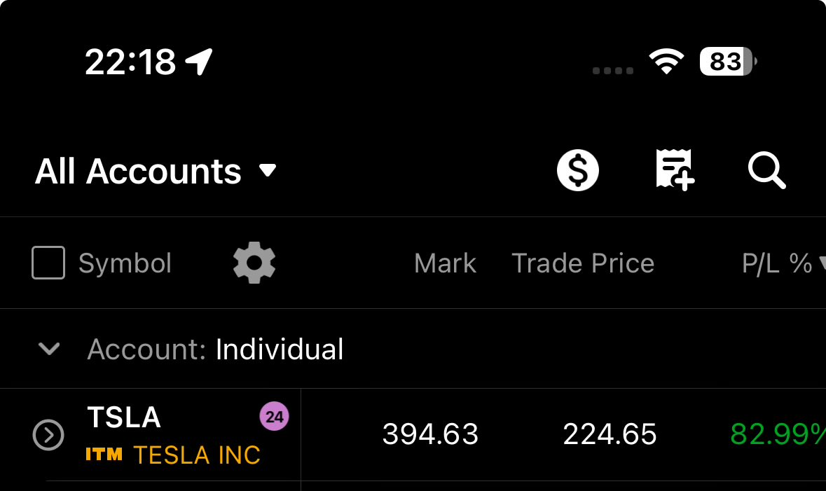 joegonzalezphd's tweet photo. @GrindeOptions $TSLA now accounts for 60% of the portfolio. Just started this year, new shareholder and vehicle owner https://t.co/66AKkcG3D2
