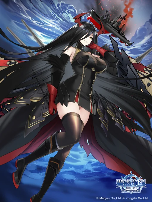 #アズールレーン の繁体字中国語版カードゲーム『碧藍航線 集換式對戰卡牌』第四弾商品「交錯航跡 BP04」にて「腓特烈大帝」、第五弾商品「凱旋頌歌 BP05」にて「阿拉巴馬」を描かせていただきました。よろしくお願いいたします碧藍戰卡 #碧藍航線 #碧藍航線卡牌 