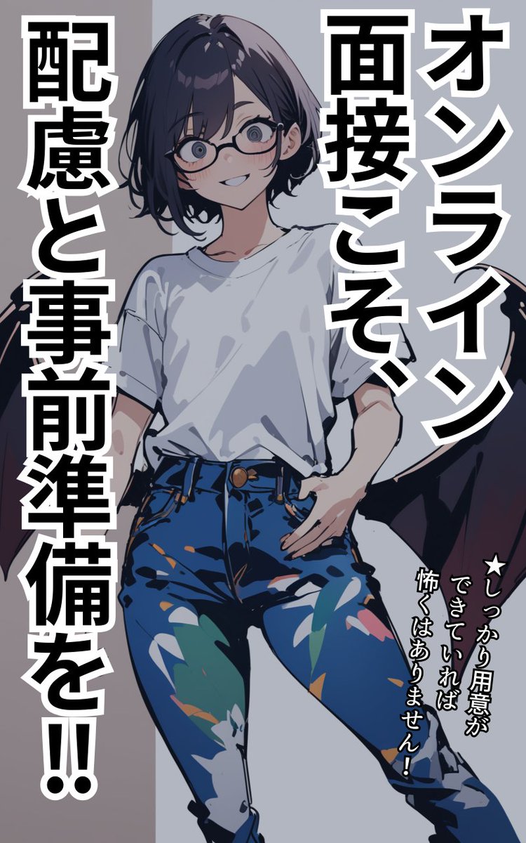 オンライン面接の注意点(4/4) 