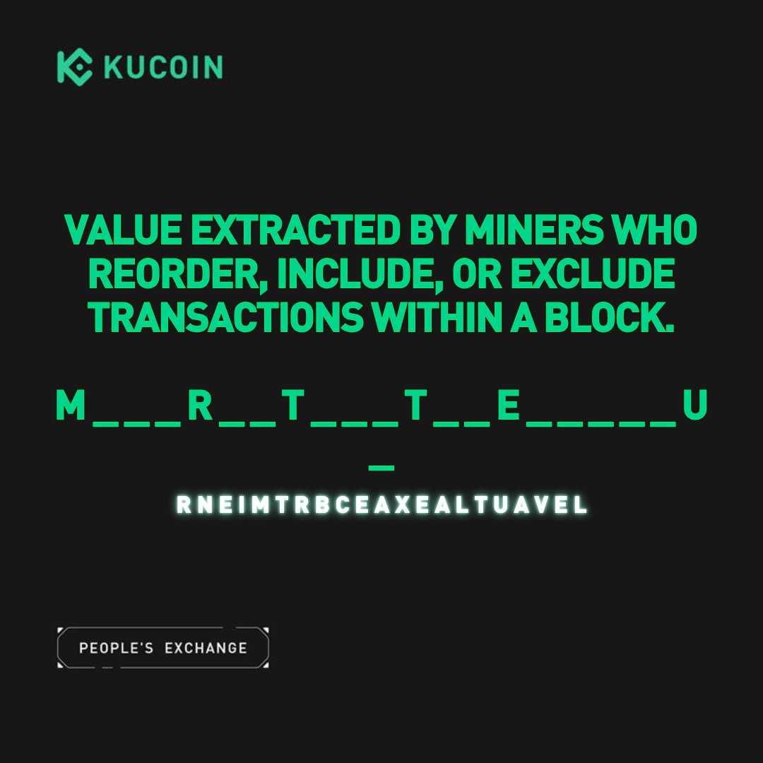 kucoincom's tweet photo. #KuMorning Challenge! 🧩 

Let’s see those answers 🧐 https://t.co/ApZhsXBbaO