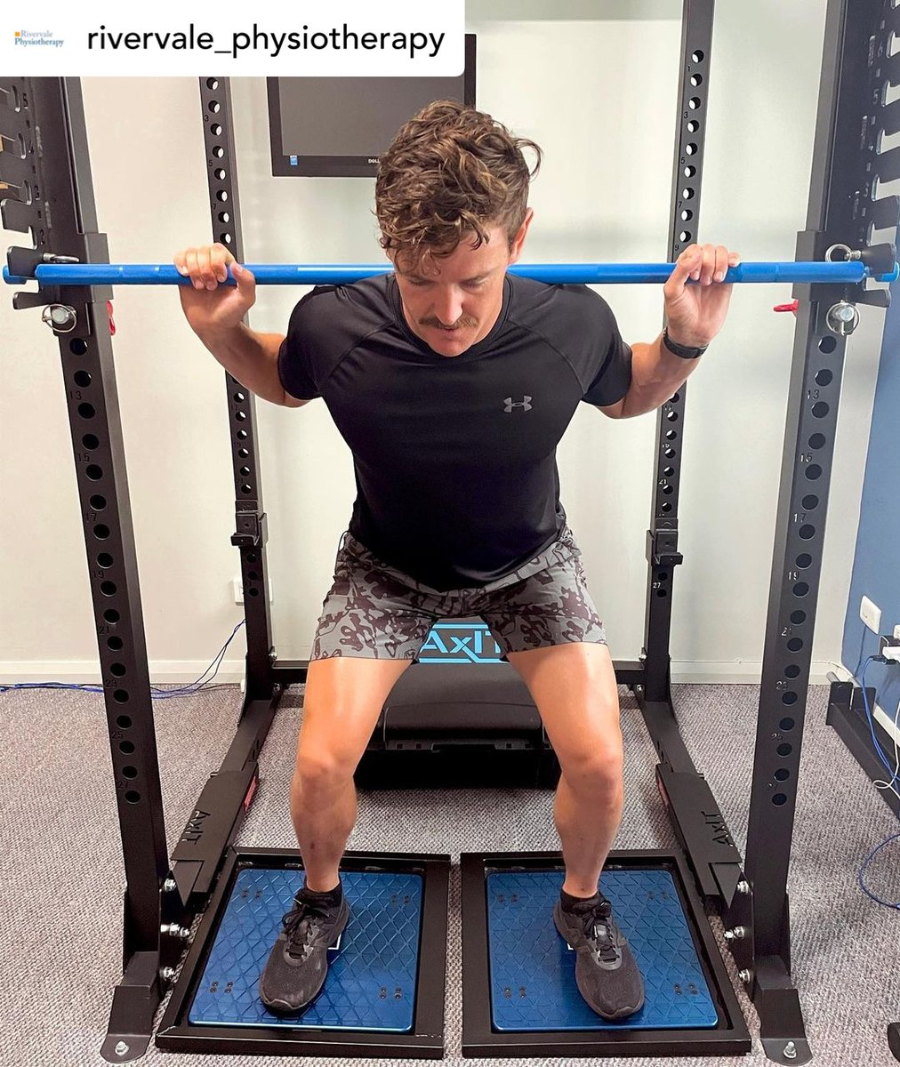sbntechnology's tweet photo. Maximum effort squats have long been used as a measure of strength and performance. 

Using AxIT Stomp-IT allows AxIT users to quickly and safely measure maximum squat strength

#stompit #axitsystem #squat #squatstrength #isometricsquat #ironedge #physio #physiotherapy https://t.co/KqqX8cXquh