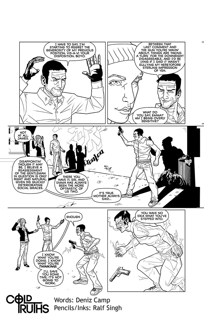 Flashback: Exactly ten years ago I worked on my first pitch for Image Comics. Lol I was sooooo bad.