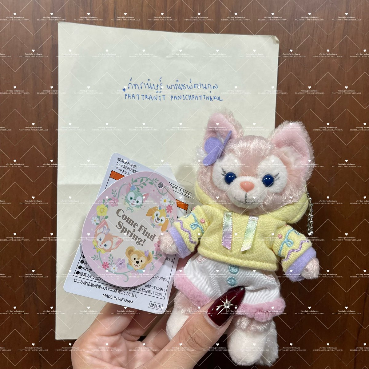 peepyourheart's tweet photo. (NEW - SALE) ลินาเบลฮู้ดเหลือง

1190 รวมส่งค่า 💛 น่ารัก สดใสมากก 

* ชื่อบัญชีโอนตรงตามชื่อในภาพค่ะ

#ตลาดนัดduffy #duffyandfriendsthailand #Duffyandfriends #ตลาดนัดดิสนีย์ #ตลาดนัดdisney #linabell #linabellthailand https://t.co/dzgeUqyZ1J