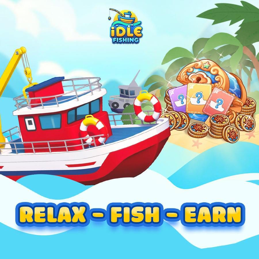 IdleFishing_P2E's tweet photo. 🌊 Idle Fishing: Play-to-Earn is Coming! 🚤

Get ready to open CHESTS, unlock rare BOATS, and earn real rewards! 🎣 Upgrade your fleet, explore the ocean, and turn fishing into fortune. 

🦈 Launching soon—stay tuned!

#IdleFishing #PlayToEarn #P2E #Play2Earn #TON #Telegram https://t.co/GWjooySwjs