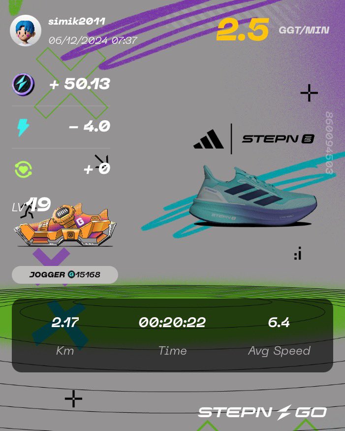 simik20001's tweet photo. #STEPNGOxadidas https://t.co/PVFjfpQrpK