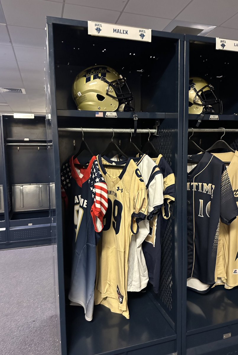 Had a great time at Massachusetts Maritime today! Thanks for having me <a href="/CoachCameronMMA/">Jeremy Cameron</a> <a href="/Coach_McQuarrie/">Drew McQuarrie</a>