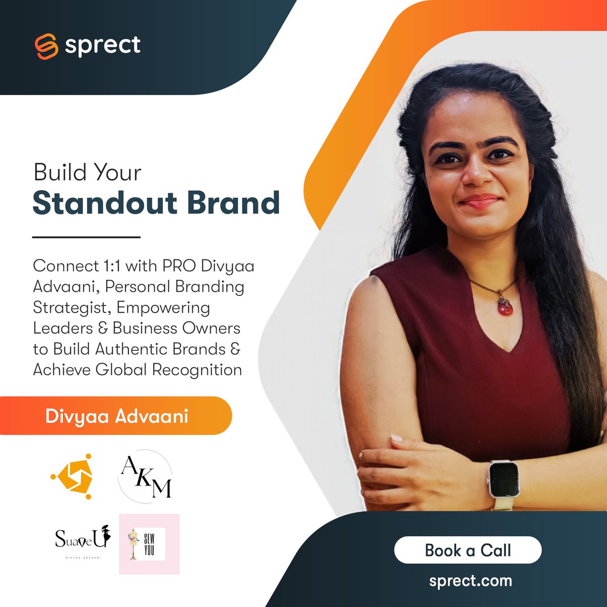 sprectdotcom's tweet photo. Elevating your personal brand?

Learn from PRO Divyaa Advaani, creator of the proven 6-Step Branding Framework &amp; a trusted expert in empowering leaders and business owners.

Book a 1:1 call with Divyaa on https://t.co/L3HM8xBLwQ.

#SprectPRO https://t.co/oFYjW0fKPW
