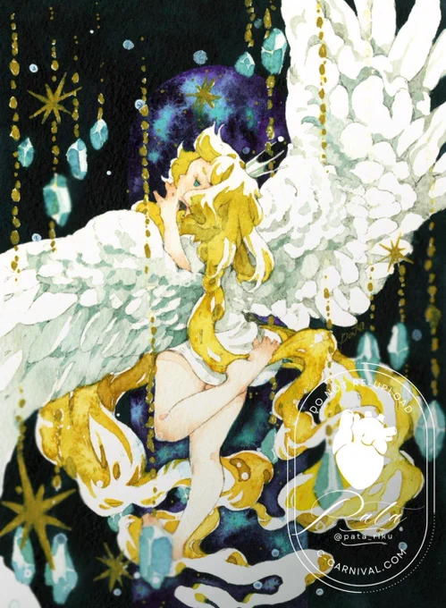 過去絵再掲お気に入りのSkeb絵たち。原画をお届けしたものもあります 