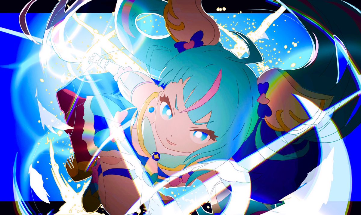 tetuo_009's tweet photo. ヒーローガールスカイパンチ⚔️
#キュアスカイ #ひろプリ https://t.co/RscxUloLz2