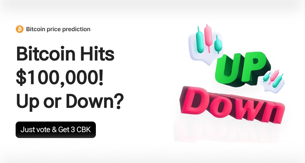 BlockChain_CK's tweet image. #Cobak is running a massive 3,000 CBK  #airdrop campaign in  tokens!

Join our Google Form competition:
🔗 forms.gle/3qDw6dUYVM2osr…

Follow all the rules and tag your friends to join the airdrop campaign!

#Block_CK #Metaverse #Giveaway #web2 #web3 #CBK #LBank  #UPBIT #Bitget…