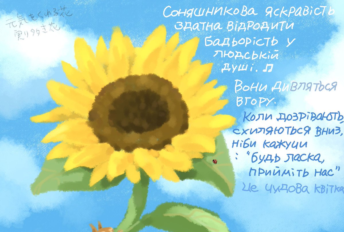 SunflowerFromJ2's tweet photo. #SunflowerFromJapan
#PrayForUkraine
🌻 https://t.co/26pMdK6O5t