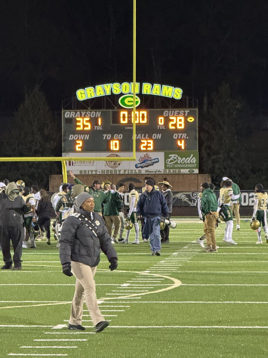 Let me say this again… GOD IS SOO GOOD!!! Didn’t finish like we planned but I know this.. His grace is sufficient !!! Congrats and good luck to Grayson!!