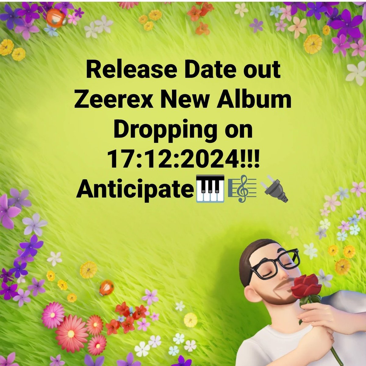 DukeZeerex's tweet photo. Zeerex New album dropping on the 17:12:24 
Dust yo speakers !!
Anticipate!!! https://t.co/ApDA6kCCmT
