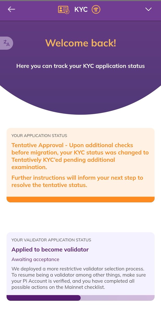 PiHelpCommunity's tweet photo. @PiCoreTeam My all step done and September my kyc successful completed but suddenly showing tentative @surajkumarp69 username kindly check the issue and help. https://t.co/B6IvuD77Br