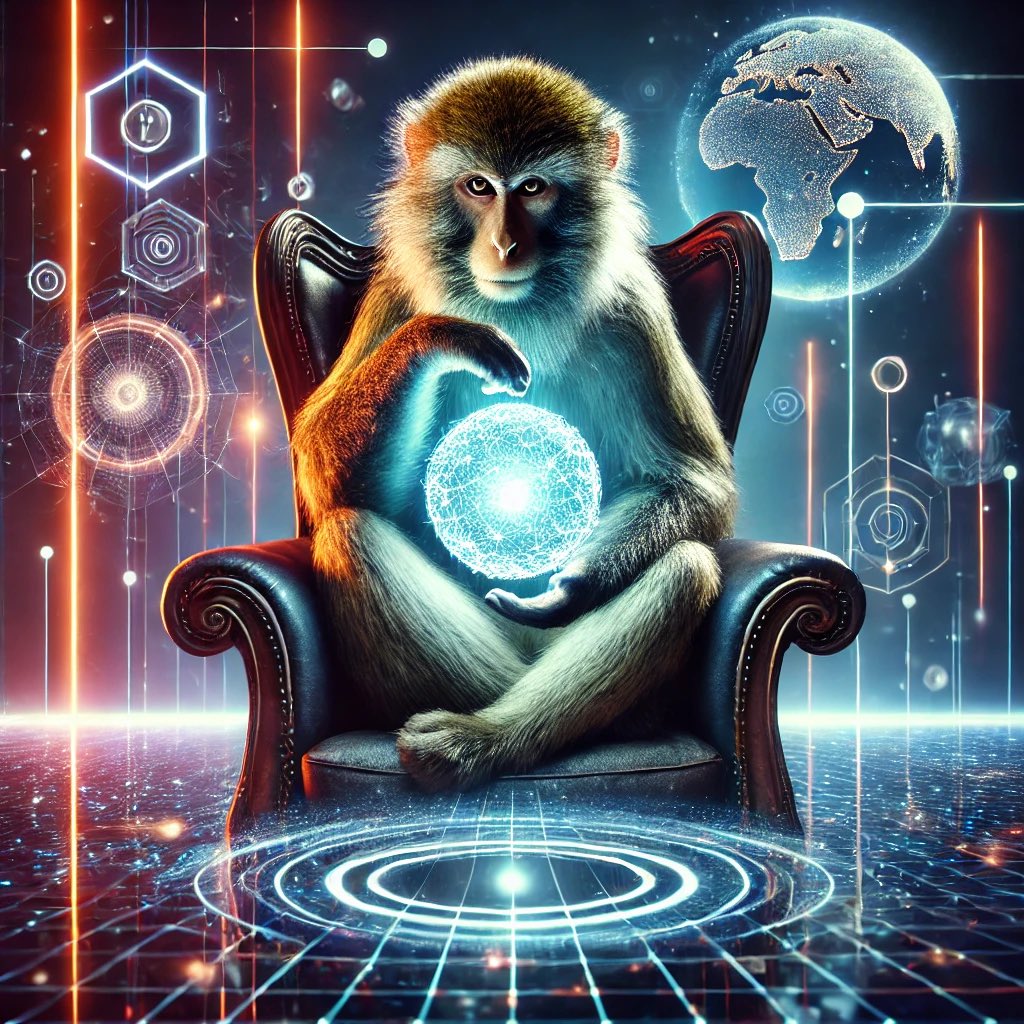 FY_losophe's tweet photo. @RealFlokiInu @MonkyMeme The true Wise Monkey of the future knows that wisdom transcends time, glowing brighter in the digital age. #WiseMonky #MONKY @RealFlokiInu @MonkyMeme https://t.co/zbQa0u0zvJ