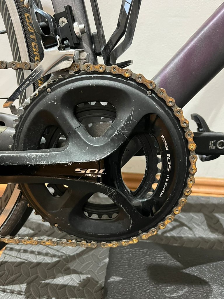 EcoSocialmx's tweet photo. Pésimo Servicio @TriBikeTransMx @TriBikeTransprt @FedMexTriatlon @triatlonmex @RevTriatlonMx Entregan bicicleta 12 días después de un evento y lo peor es el estado en que la entregan, cadena y piñones completamente oxidados y  NO SE HACEN RESPONSABLES! https://t.co/oN5OSN6L80