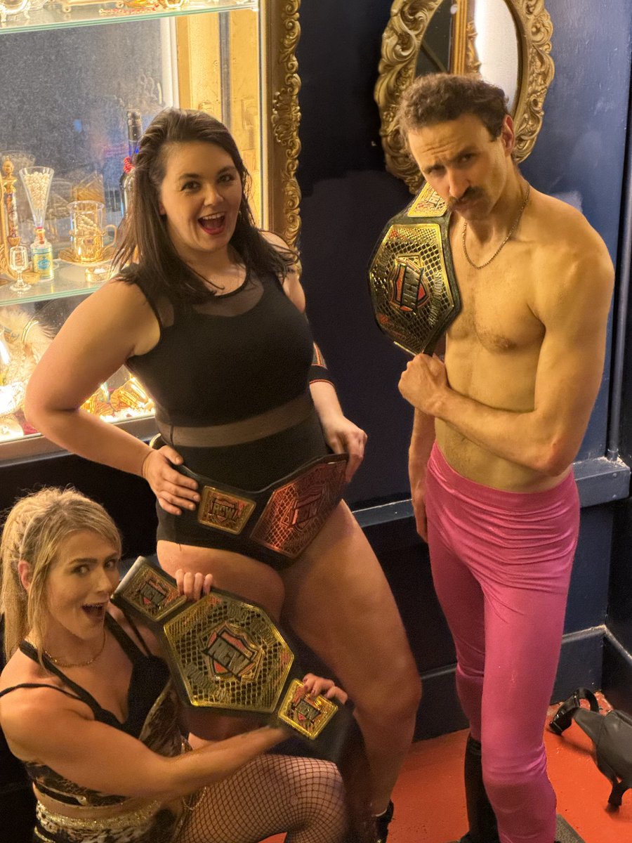 Session Moth Martina🍻 マーティナセッション (@mothfromdaflats) on Twitter photo Hey look, NEW TRIOS CHAMPS at <a href="/RCWrasslin/">Rebel County Wrestling ( RCW )</a> , who'd have thought, not me! #Partyhardys Hey look, NEW TRIOS CHAMPS at <a href="/RCWrasslin/">Rebel County Wrestling ( RCW )</a> , who'd have thought, not me! #Partyhardys
